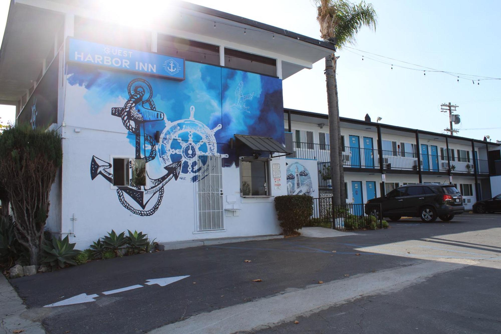 Guest Harbor Inn- Port Of Los Angeles San Pedro Exterior foto